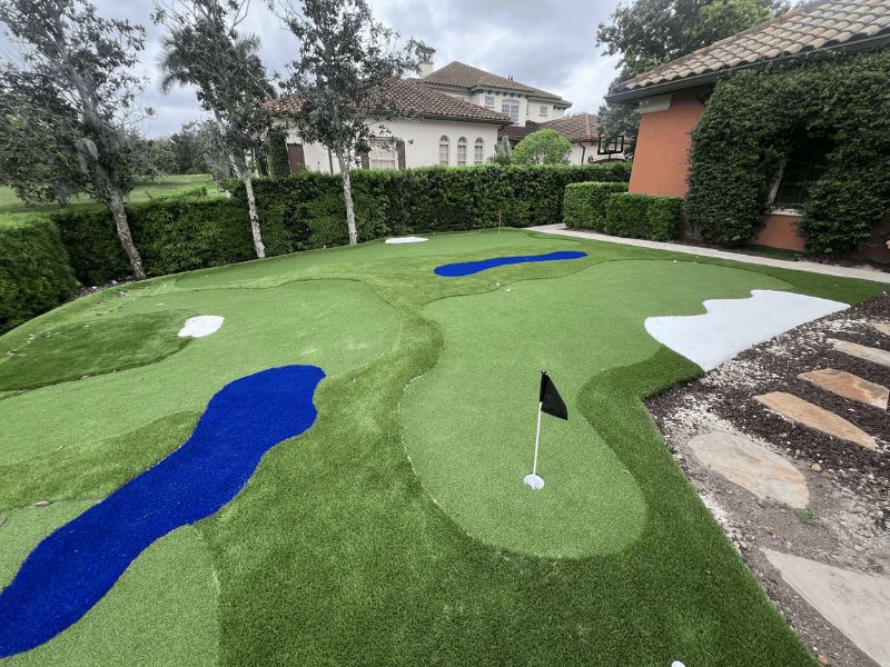 Golf Turf Installation & Custom Putting Greens in Tampa Bay